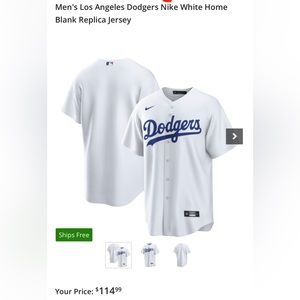 Dodgers home jersey